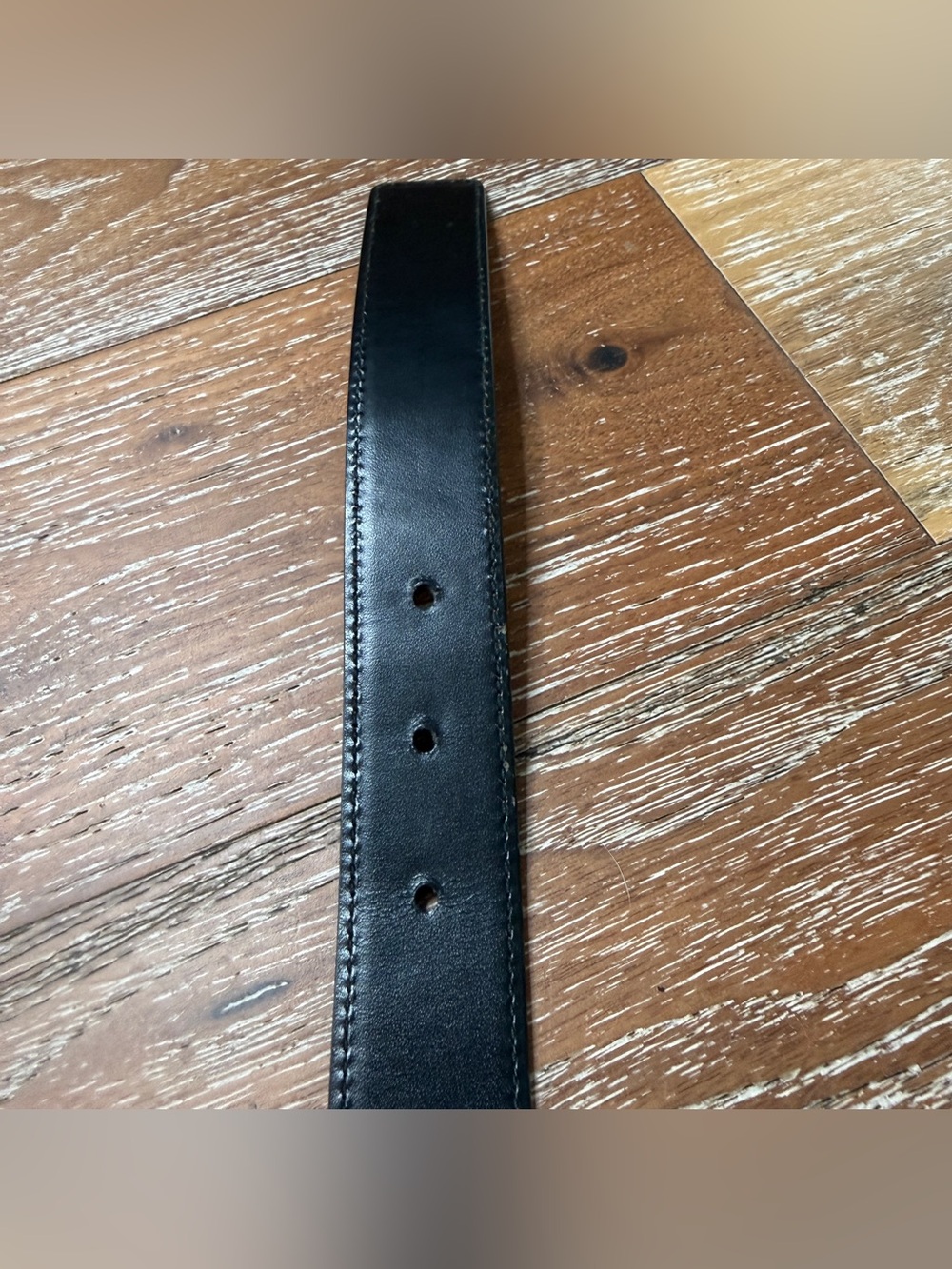 Gucci Reversible Brown Black Leather Belt w/ Silver G Buckle Women’s Small 75.30 - Picture 9 of 11